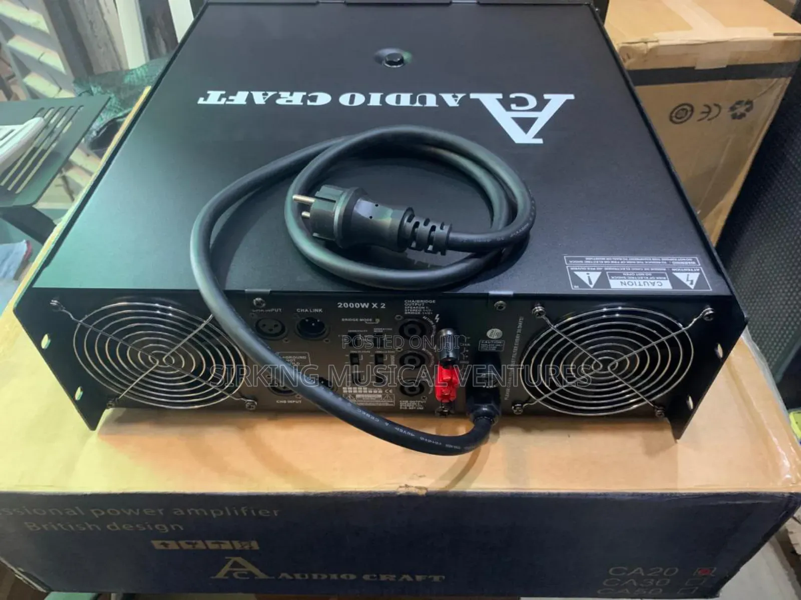 Ca-20 Complete 7000w Audio Craft Heavy Duty