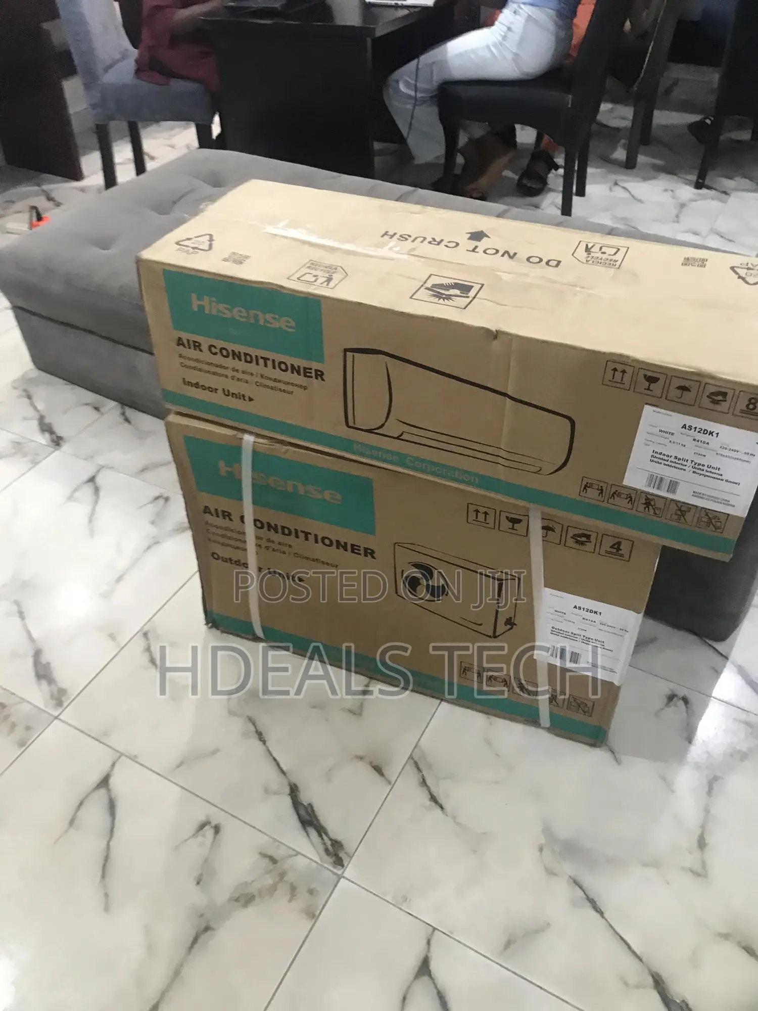 Split Hisense Air Conditioner Inverter 1.5hp *As12dk1*
