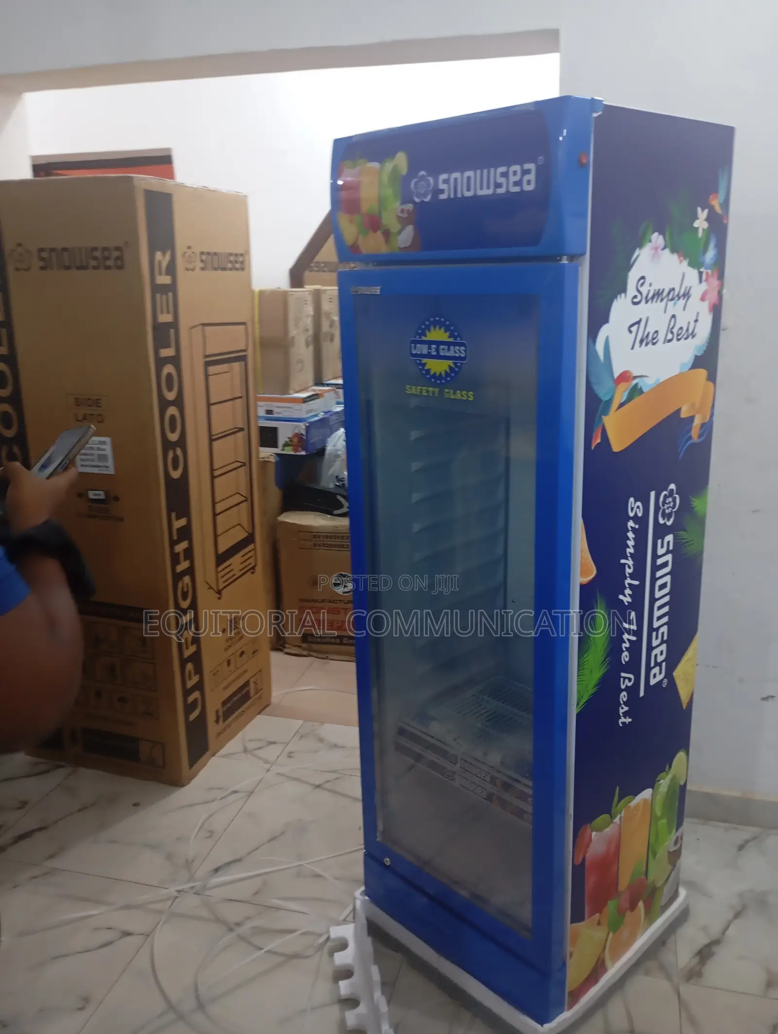 Industrial Snowsea Single Door Display Chiller Lc-300w