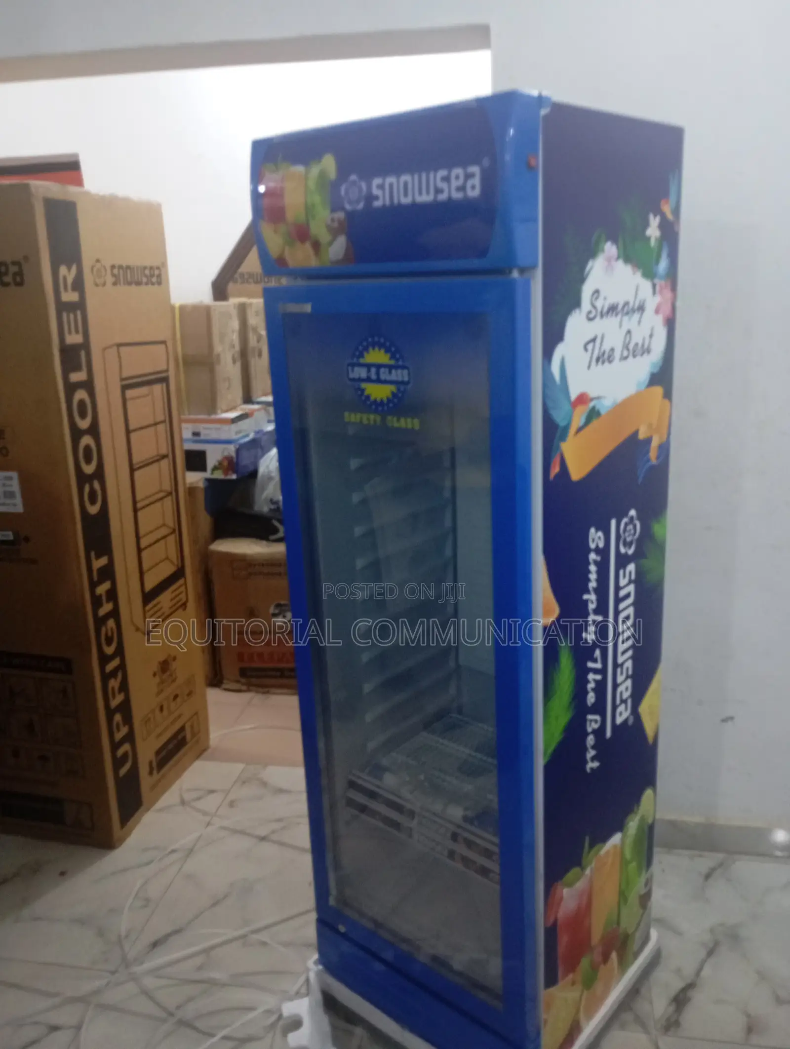 Snowsea Single Door Commercial Showcase Chiller Lc-300w