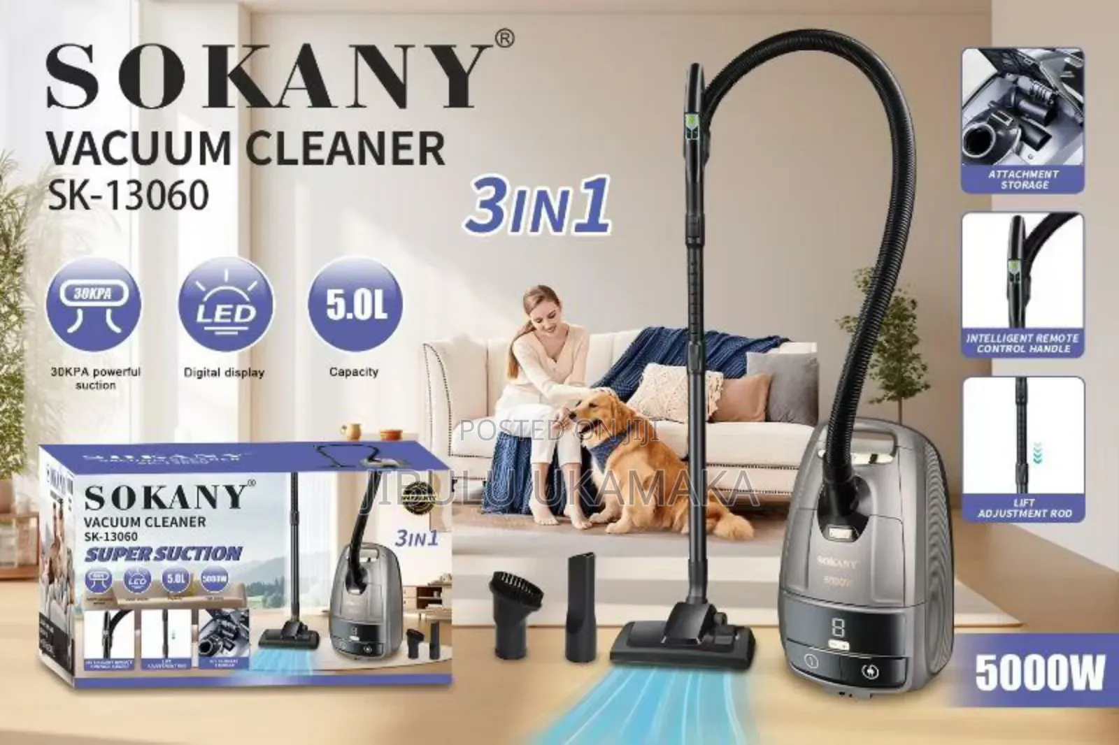 Sokany 3 in 1 Vacuums Cleaner