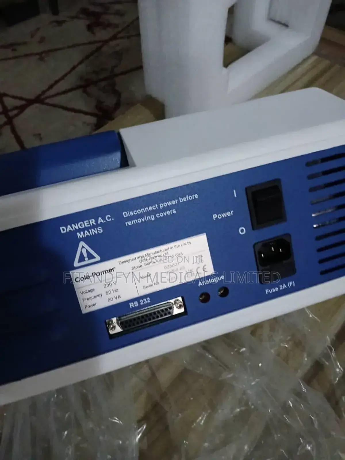 Uv/Visible Spectrophotometer (Cole_palmer / Gen Way)
