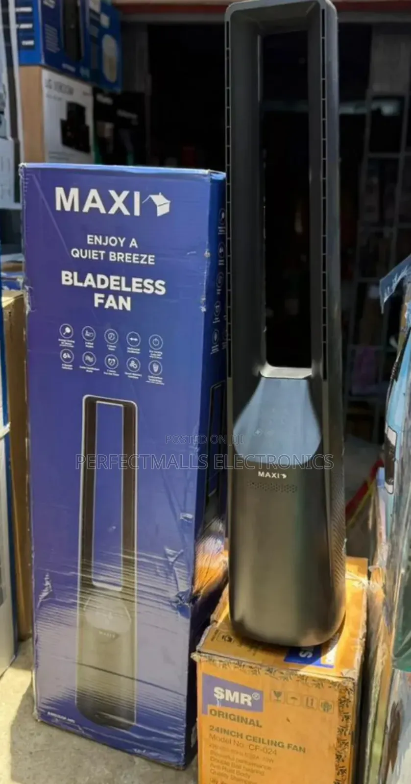 Maxi 40" Maxi Bladeless Fan (150f-mdams)