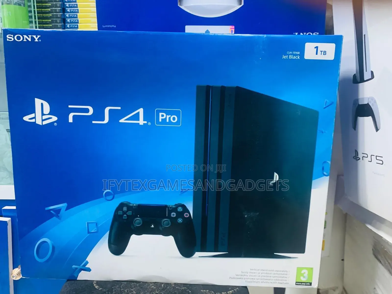 Brand New Ps 4 Pro 1tb With Full Accessories