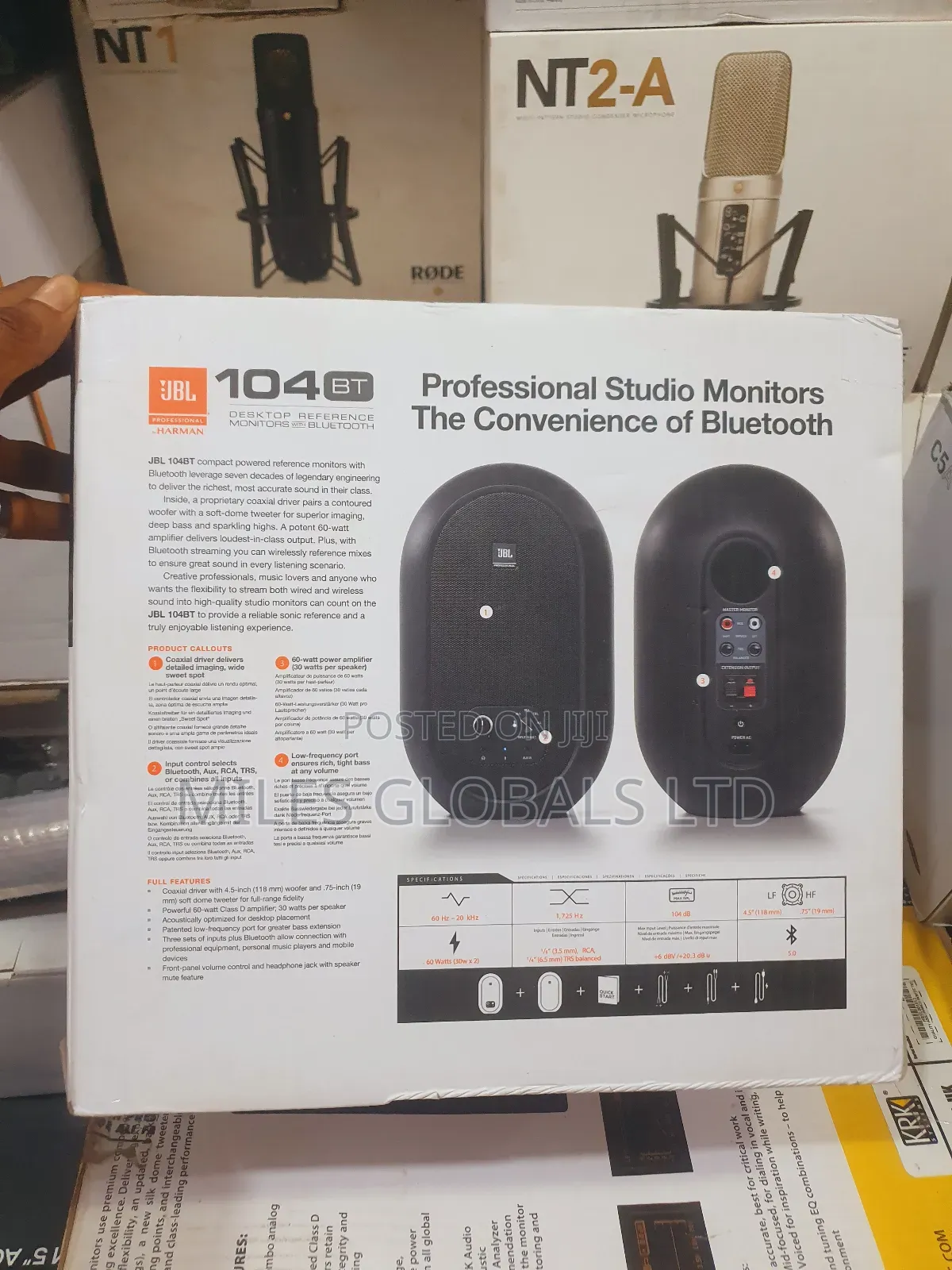 JBL Studio Monitor 104bt