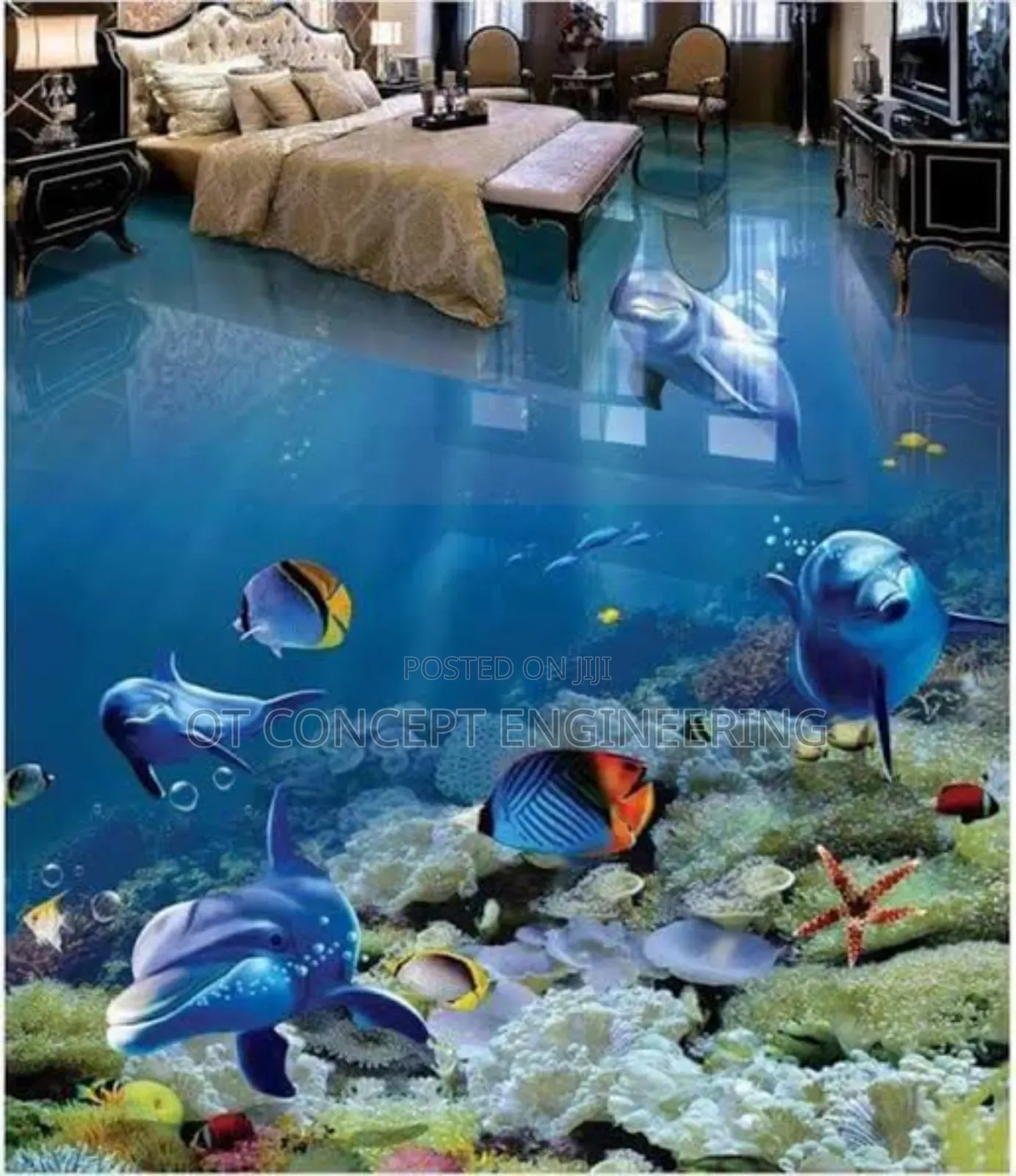 3d Epoxy Floor Decoration
