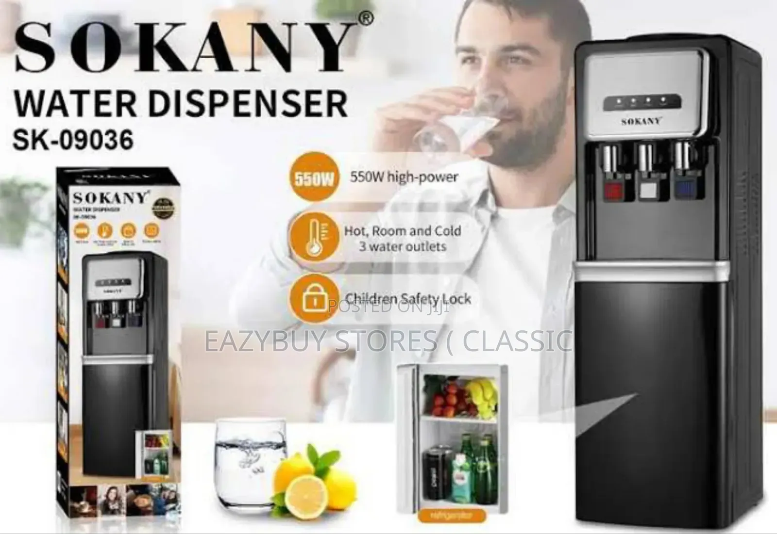 Water Dispenser With 3 Water Outlets