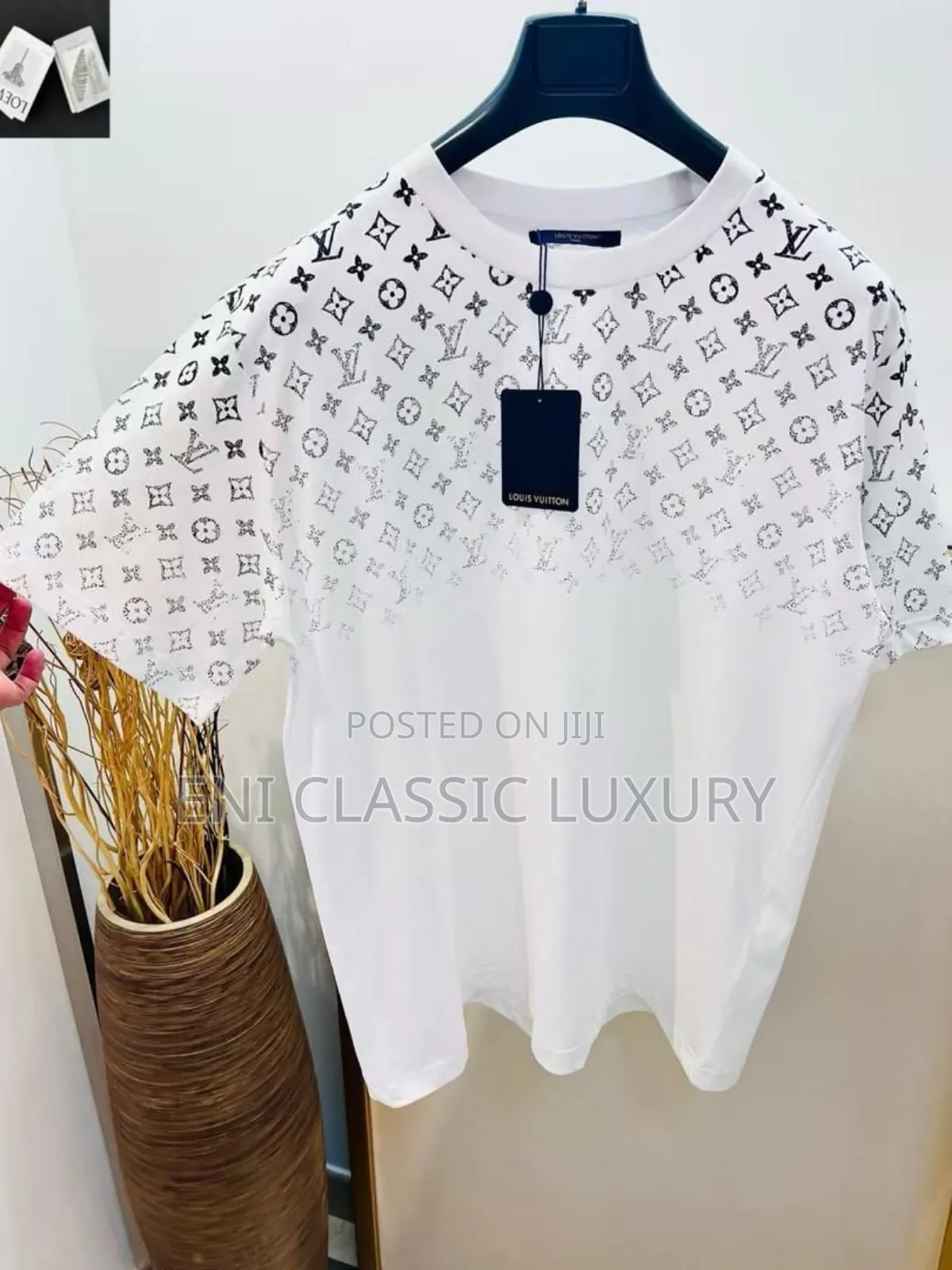 Top Quality Luxury Men's Round Neck Louis Vuitton