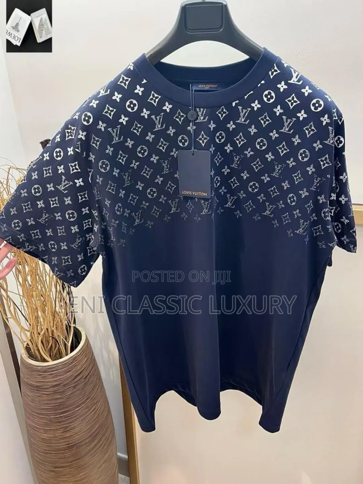 Top Quality Luxury Men's Round Neck Louis Vuitton