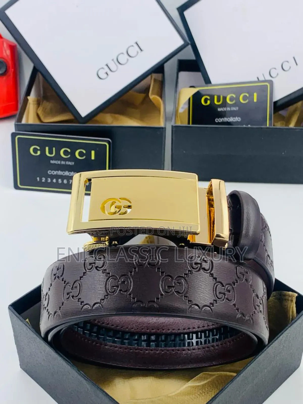 Top Quality Luxury Designer Leather Belts Gucci Well Branded