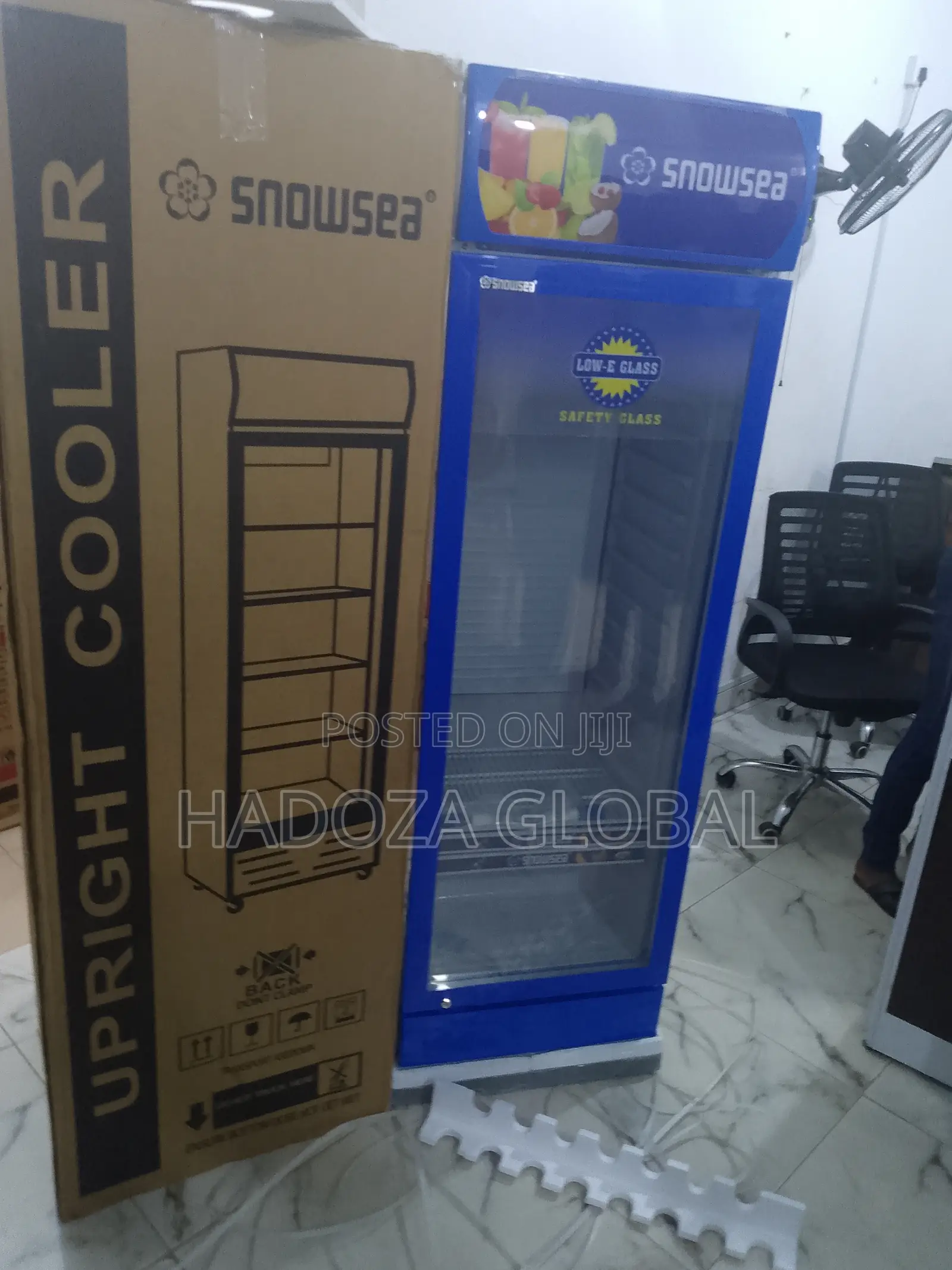 Snowsea Lc-500 Upright Cooler –Lighting, Adjustable Shelves