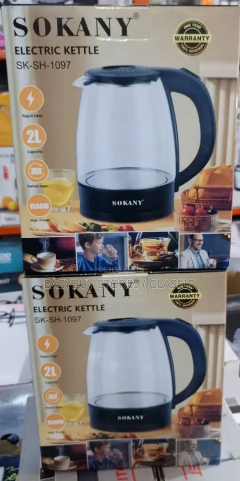 Transparent Electric Kettle