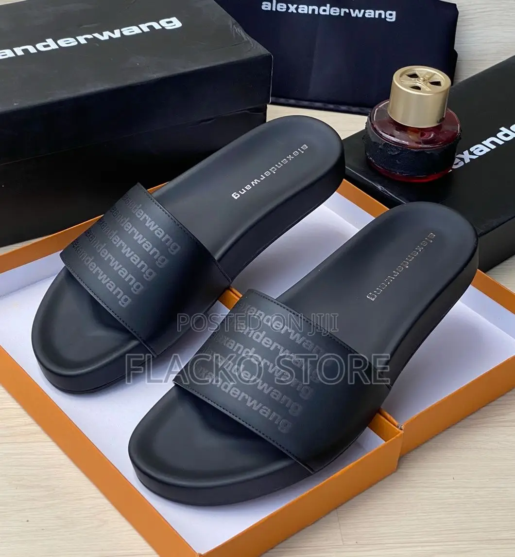 Original Alexander Wang Leather Slip Ons