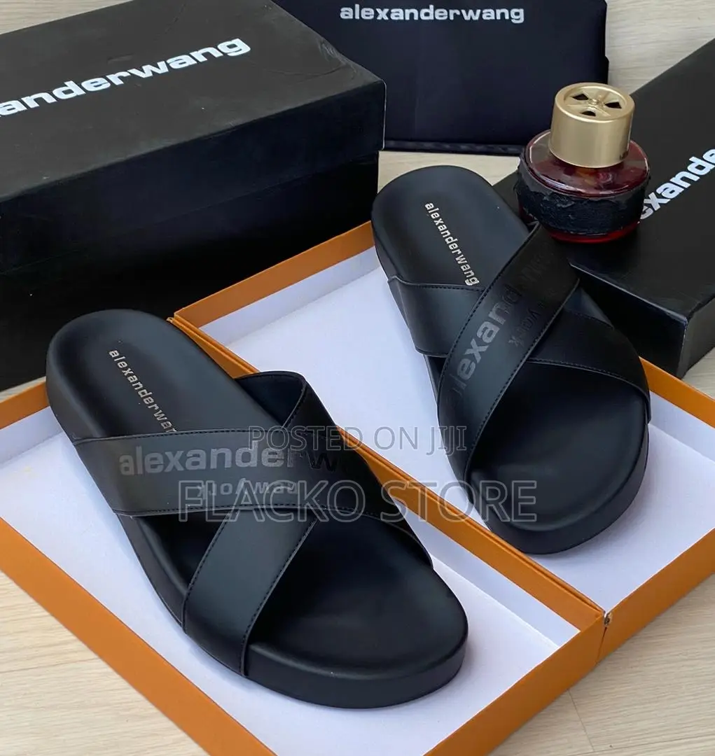 Original Alexander Wang Leather Slip Ons