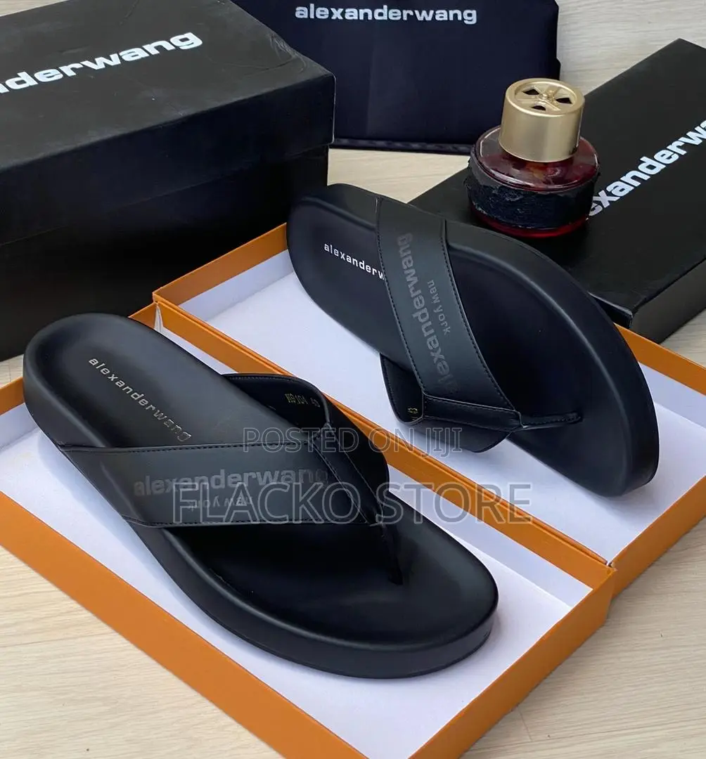 Original Alexander Wang Leather Slip Ons