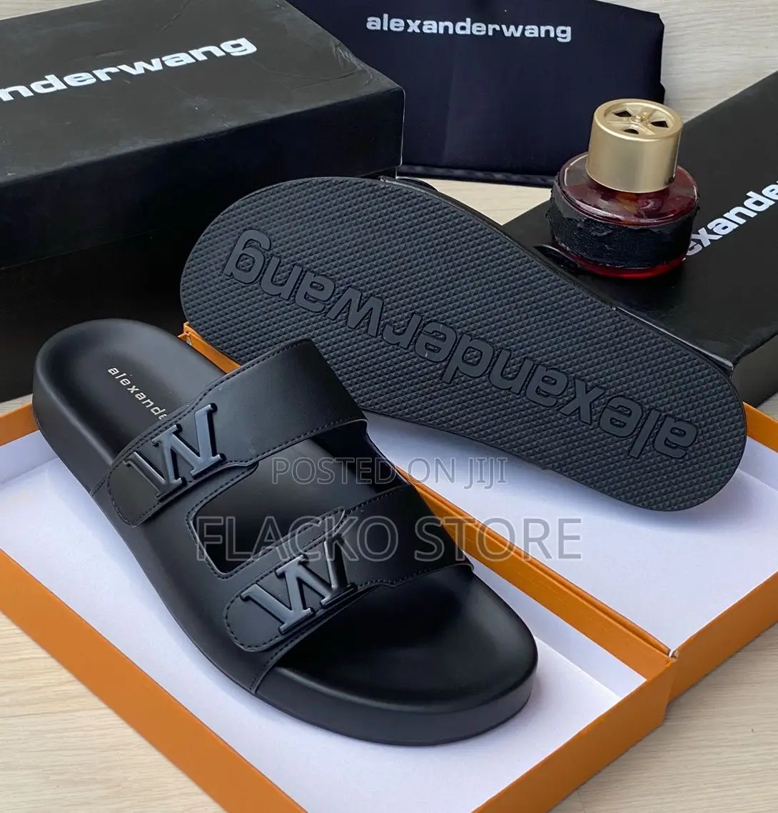 Original Alexander Wang Leather Slip Ons