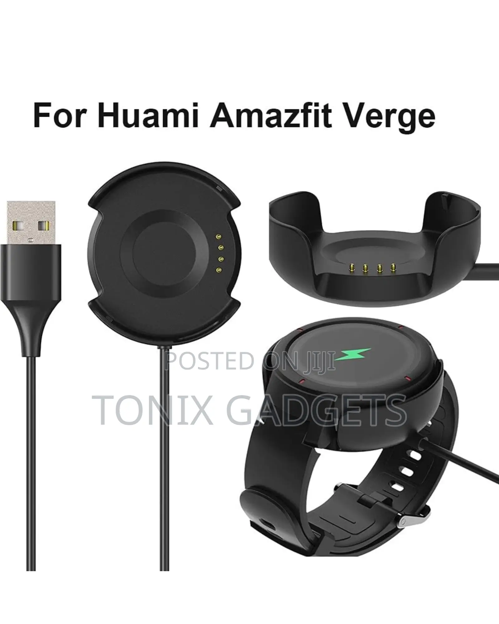Watch Charger for Amazfit Verge 3/ Verge Lite/ Huami A1801