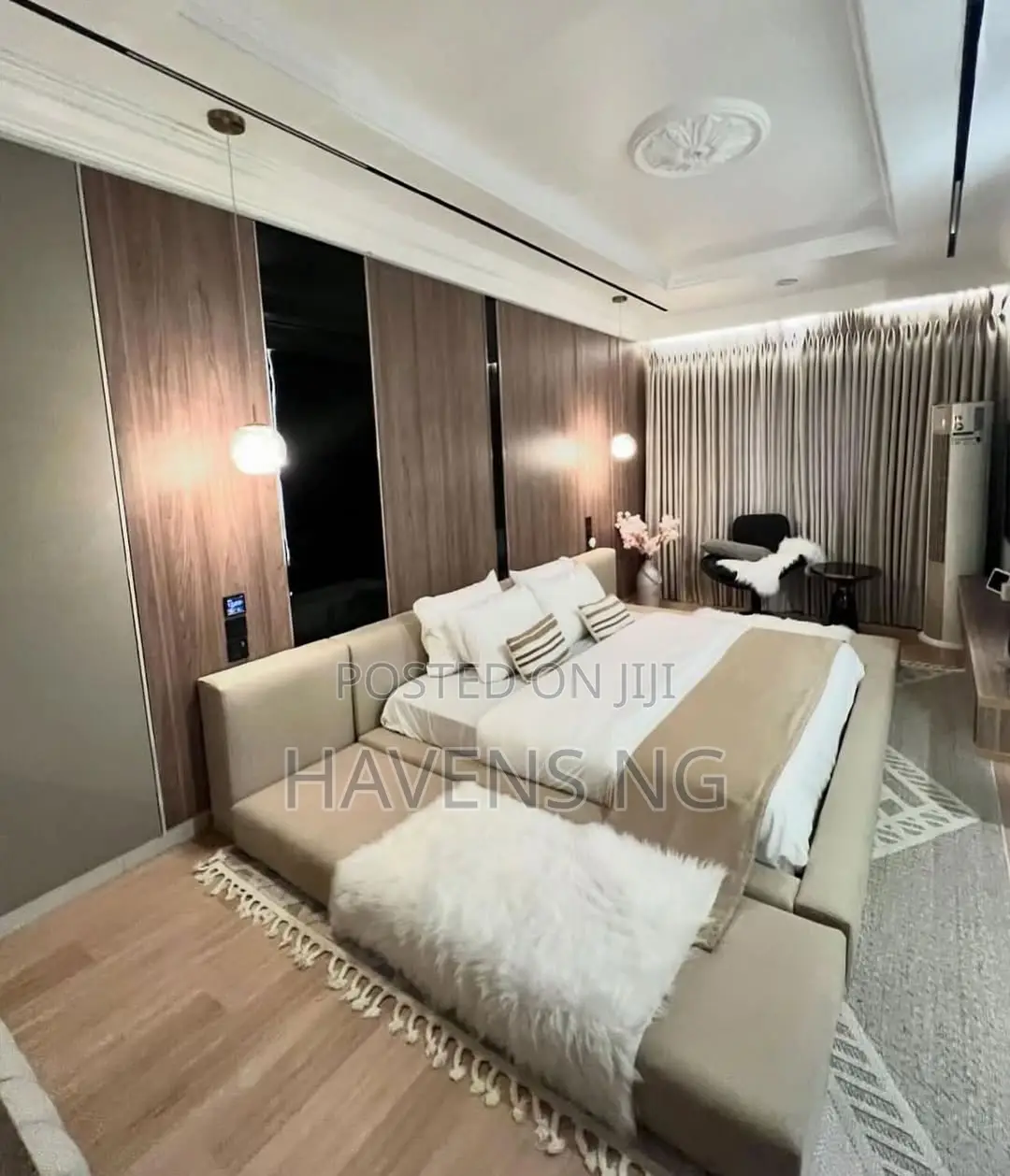 Luxury Smart 3-Bedroom Shortlet in Wuse 2, Abuja.