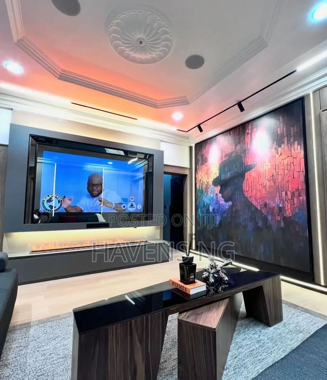 Luxury Smart 3-Bedroom Shortlet in Wuse 2, Abuja.