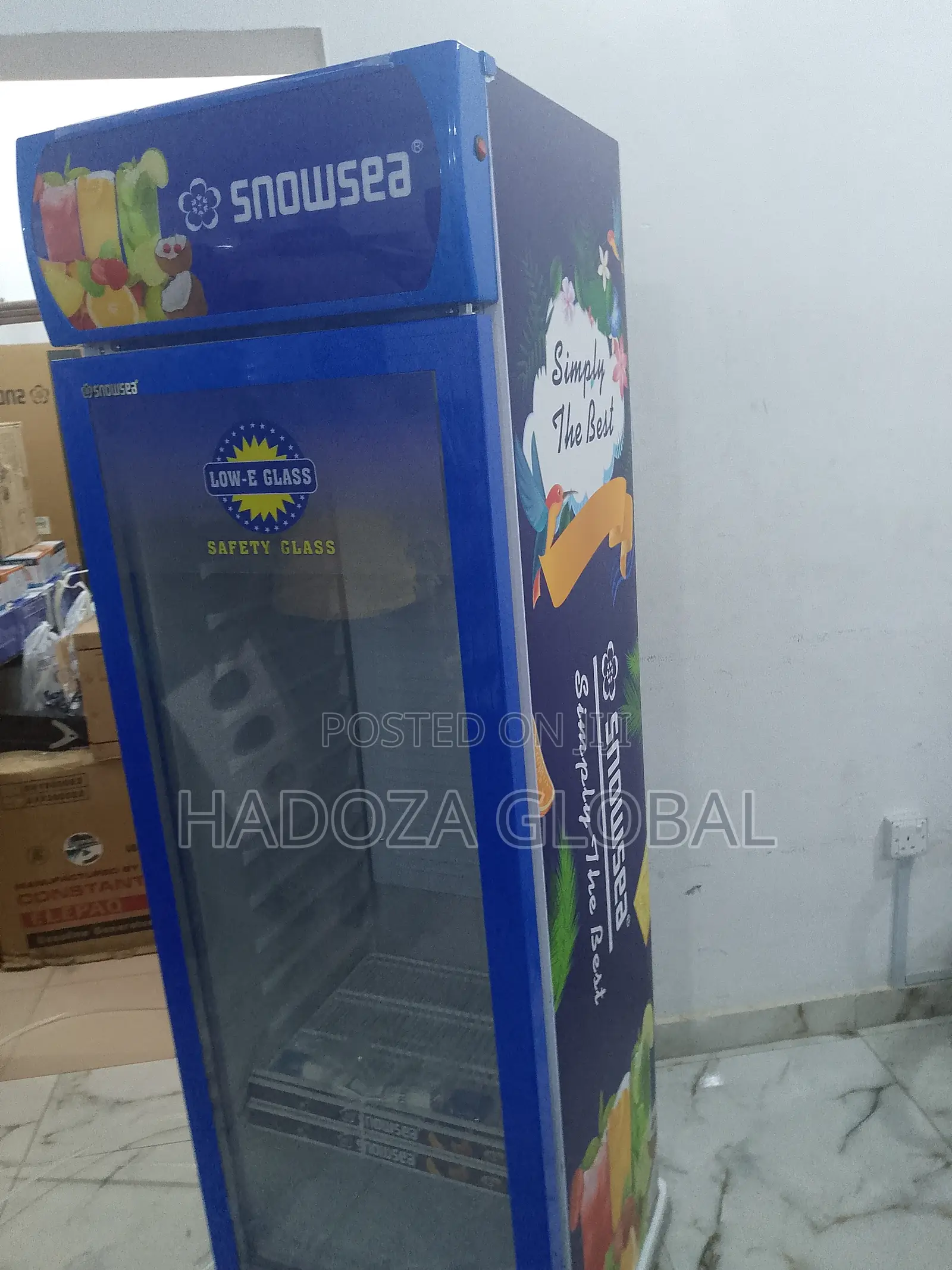 Snowsea Lc-500 Upright Chiller For Cold Storage Display