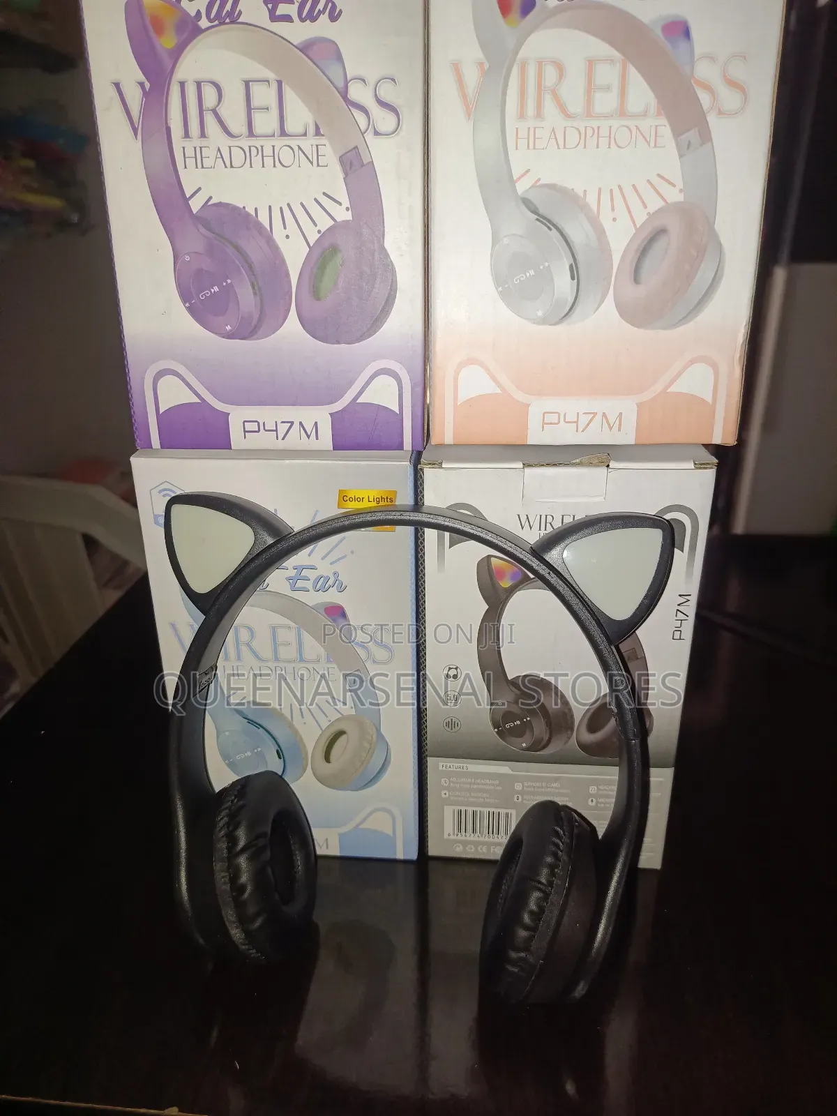 Cat Ear Bluetooth Headphones