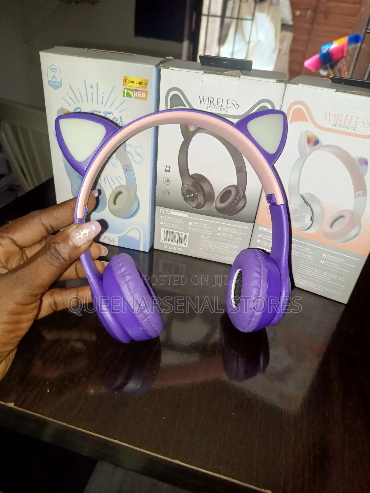 Cat Ear Bluetooth Headphones