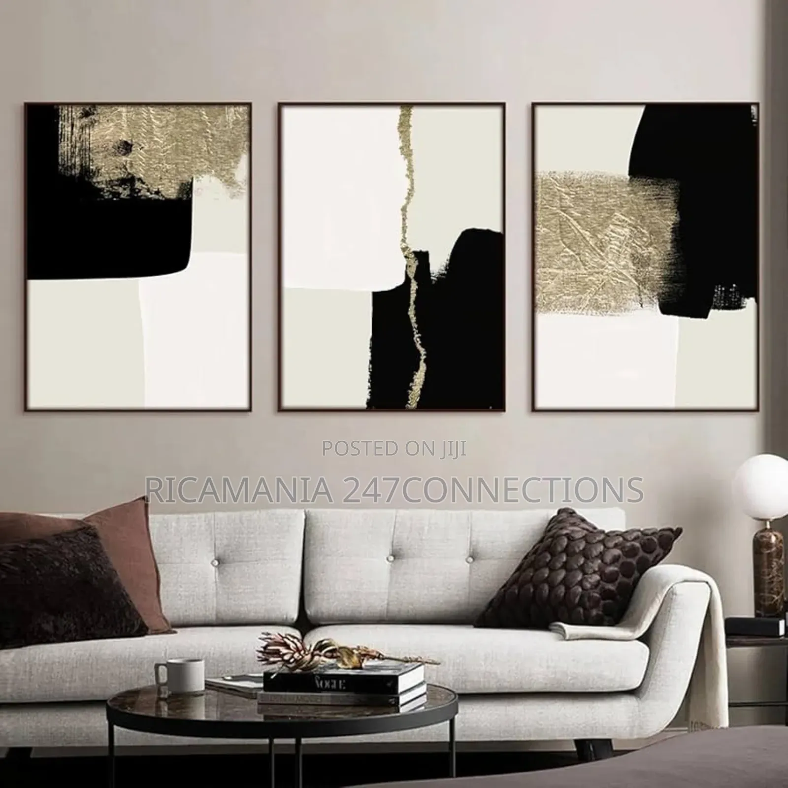 Originally Made Abstract Canvas