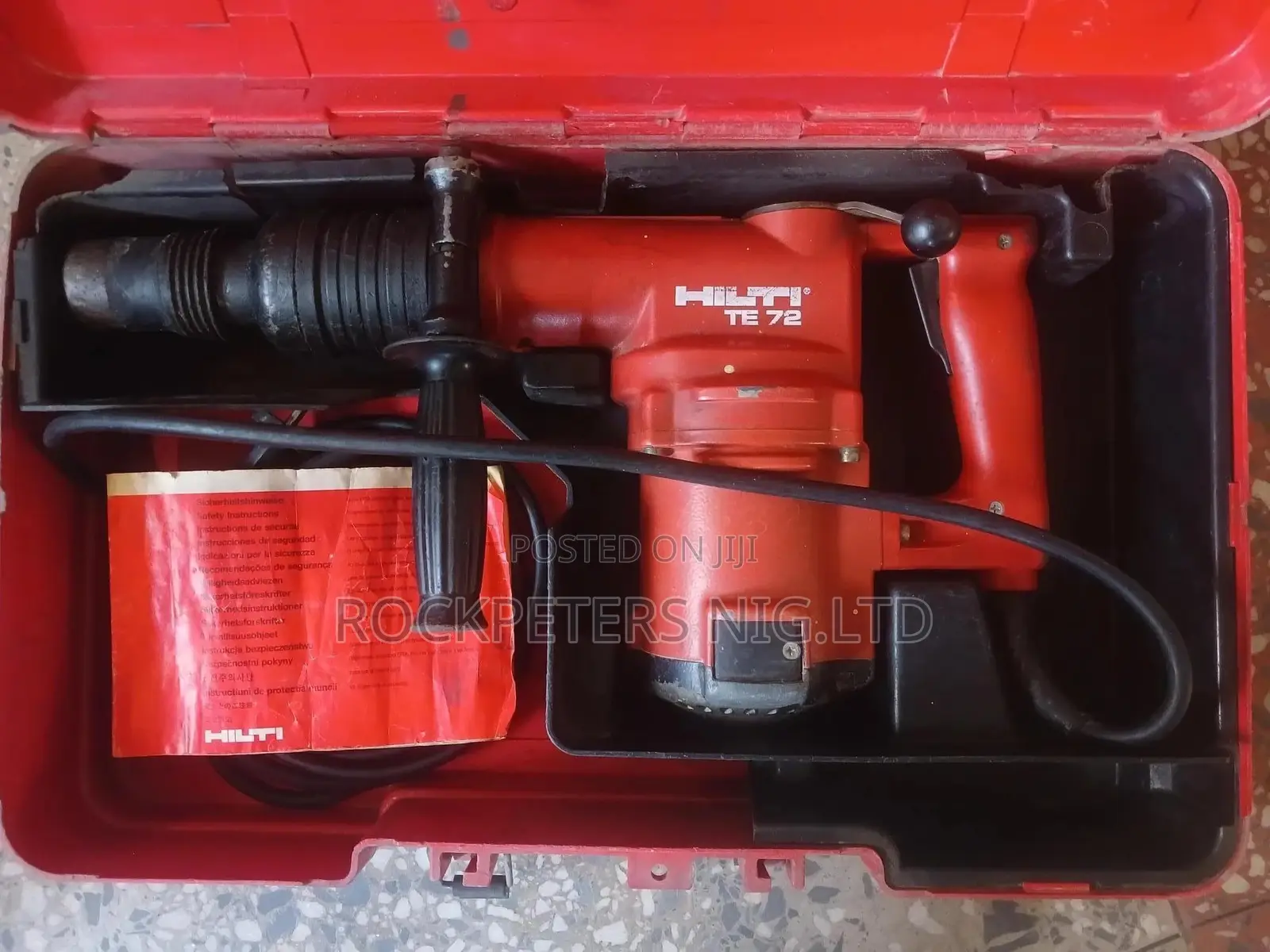 Hilti Te72 Rotary Hammer Drill