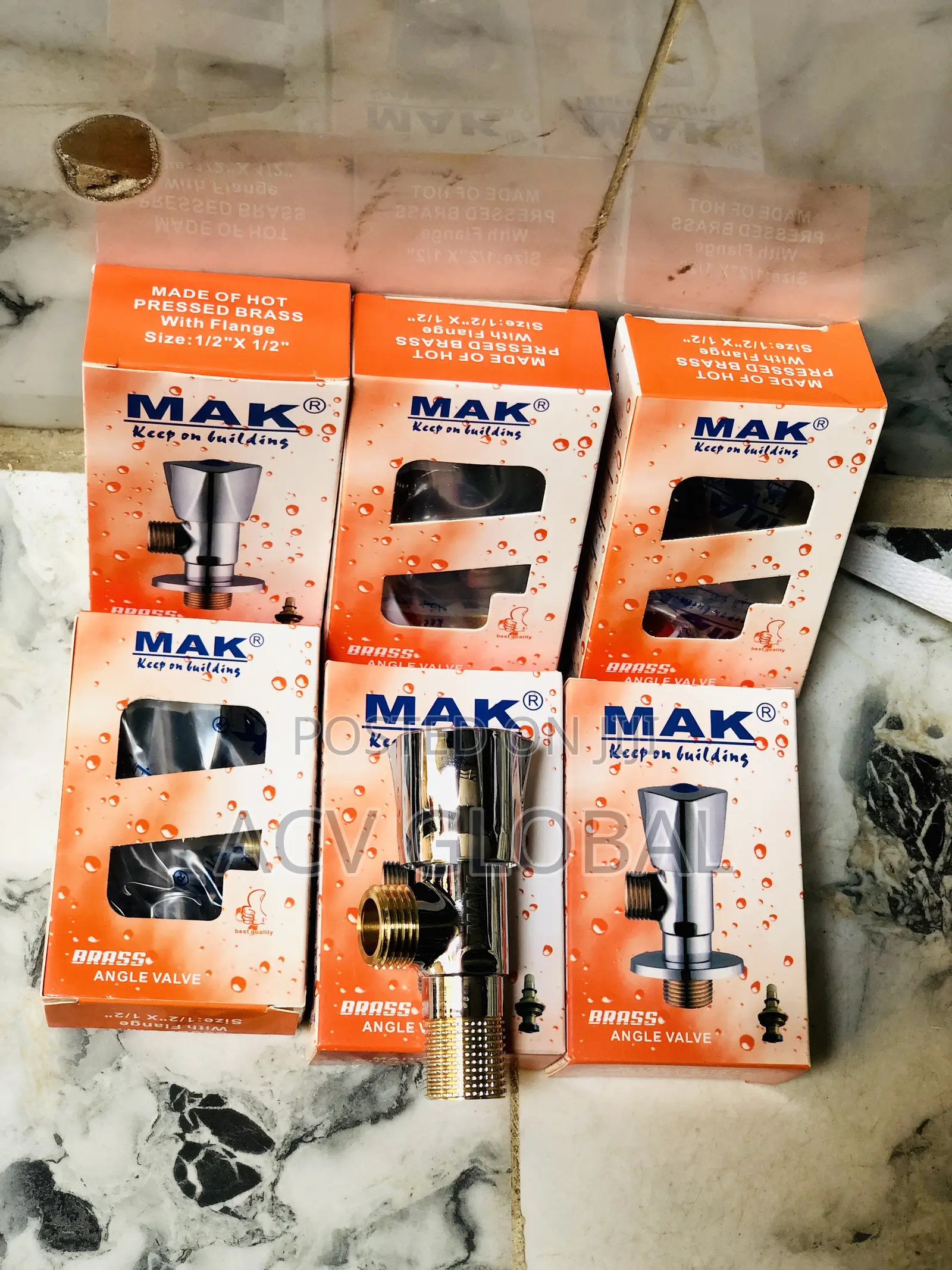 Mak Stainless Angle Valve