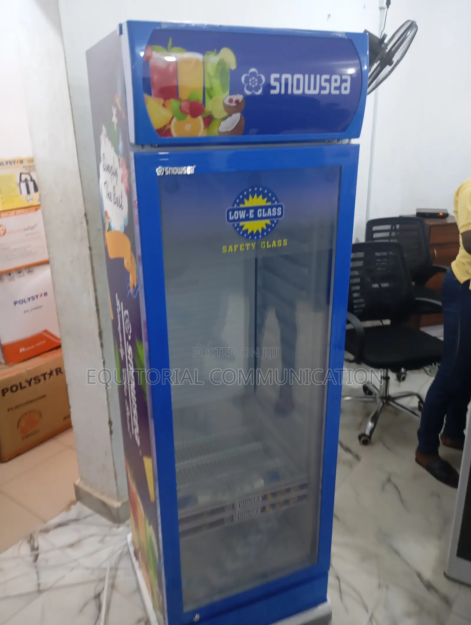 Long-Lasting Snowsea Single Door Display Chiller Lc-300w