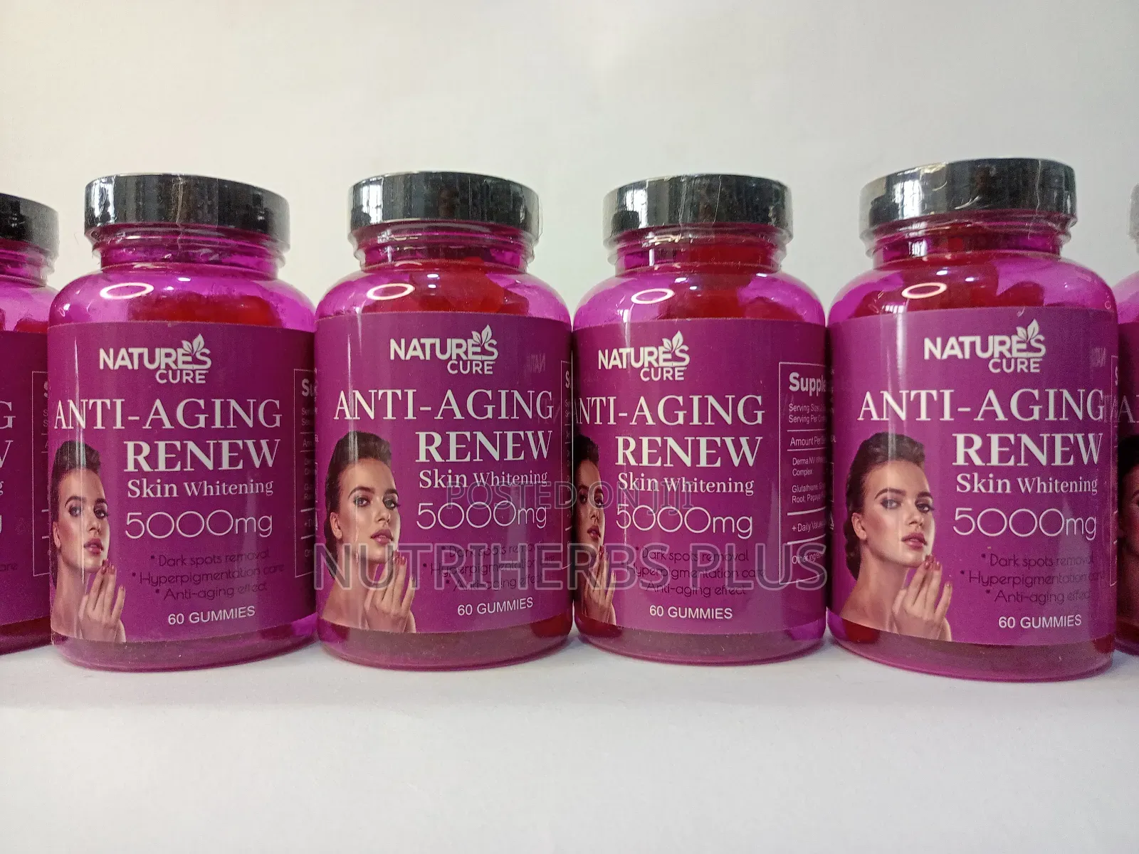 Nature's Cure Anti Aging Gummies (Wholesale Price 4,500)