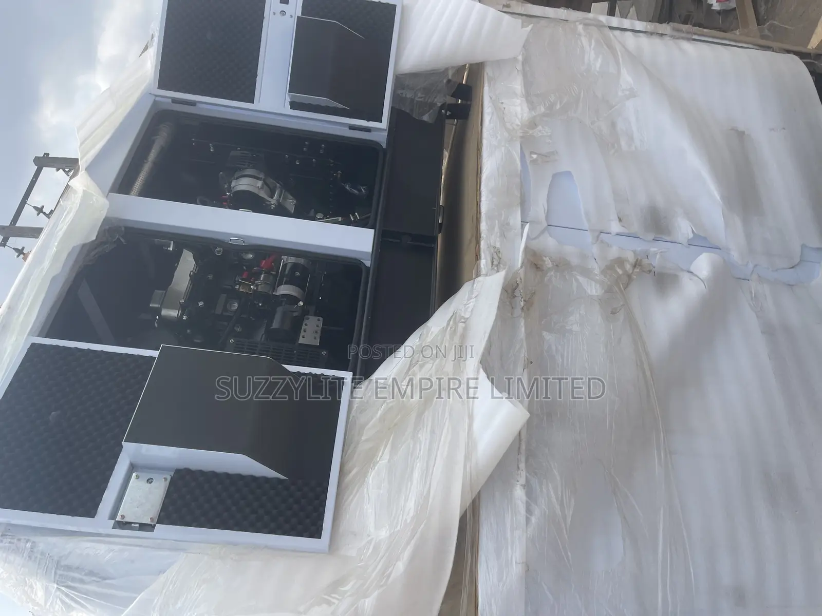 Perkins 30kva Soundproof Generator 3phase Engine Copper Coil
