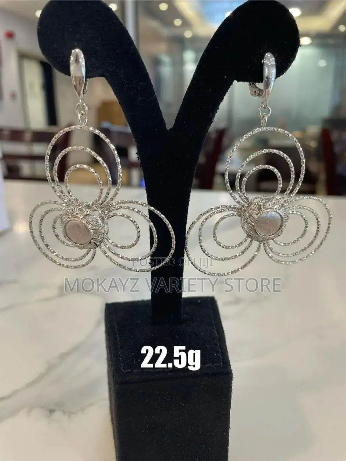 Super Extra 18 Karat Pure Gold Earrings