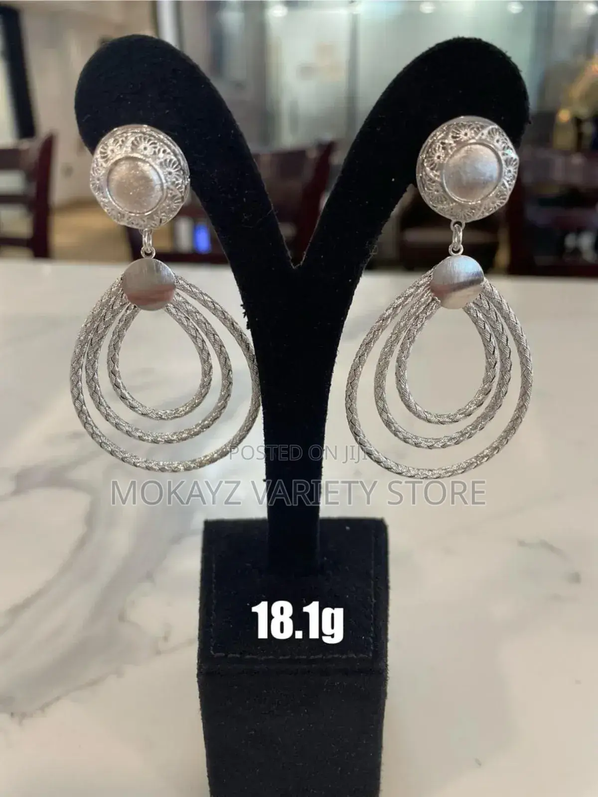 Super Extra 18 Karat Pure Gold Earrings