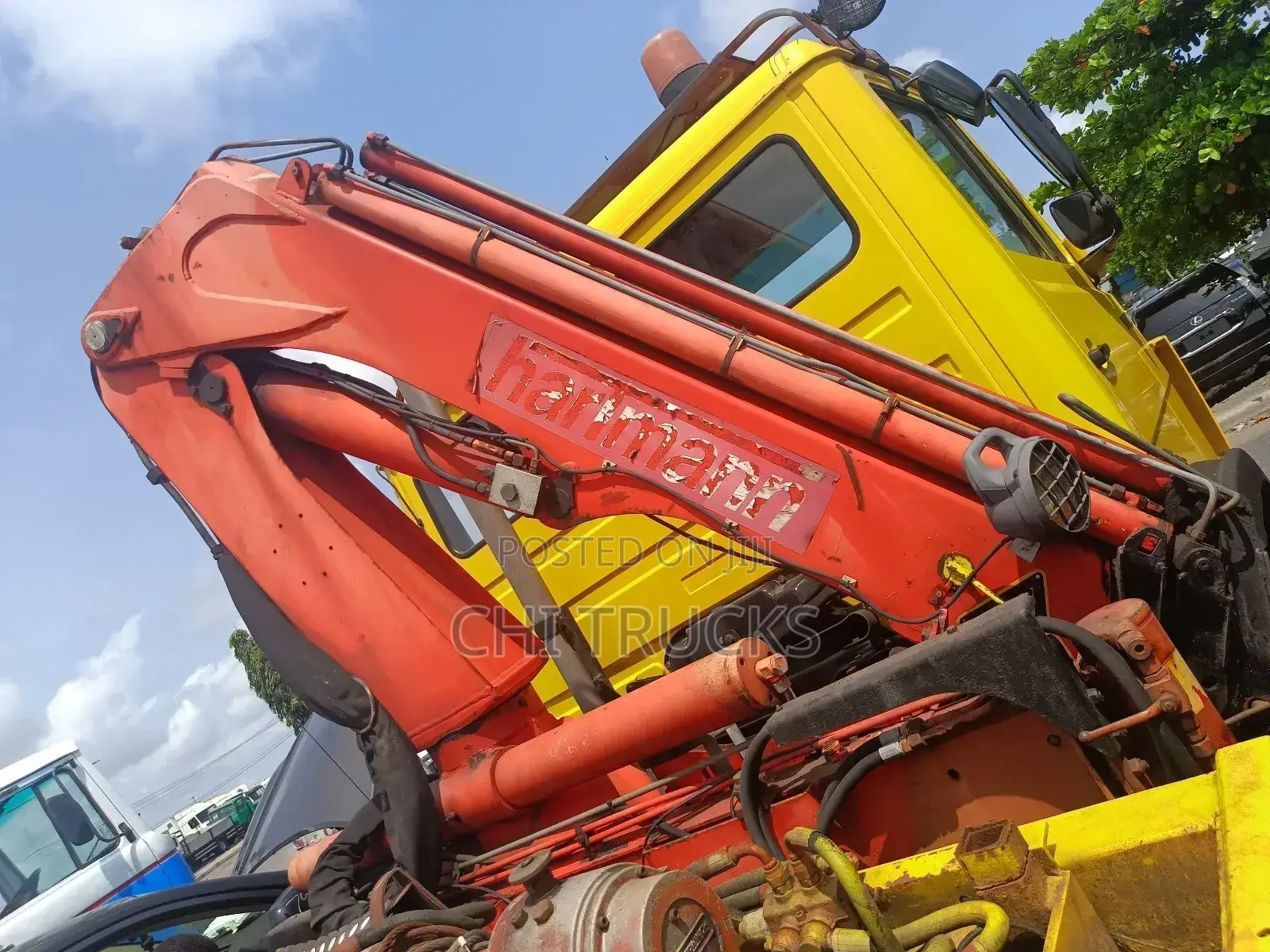 Mercedes Benz 1317 Hiab Truck
