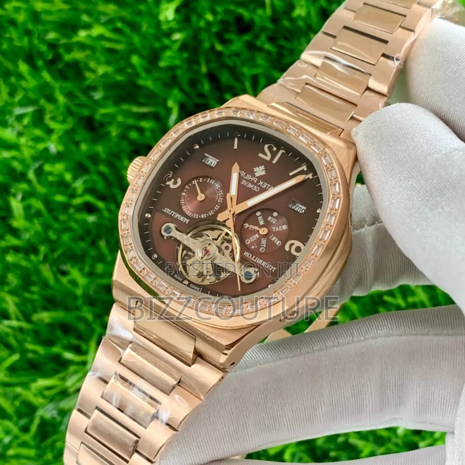 Original Patek Philippe Gold Tone Stainless Steel Watch