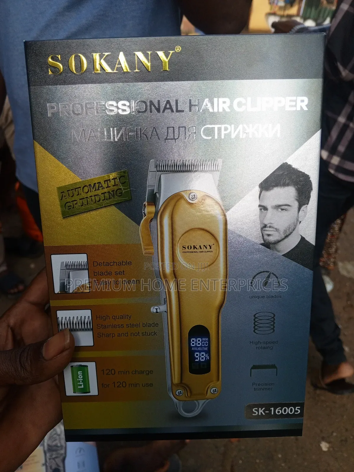 Sokany Rechargeable Professional Clippers Sk-16005