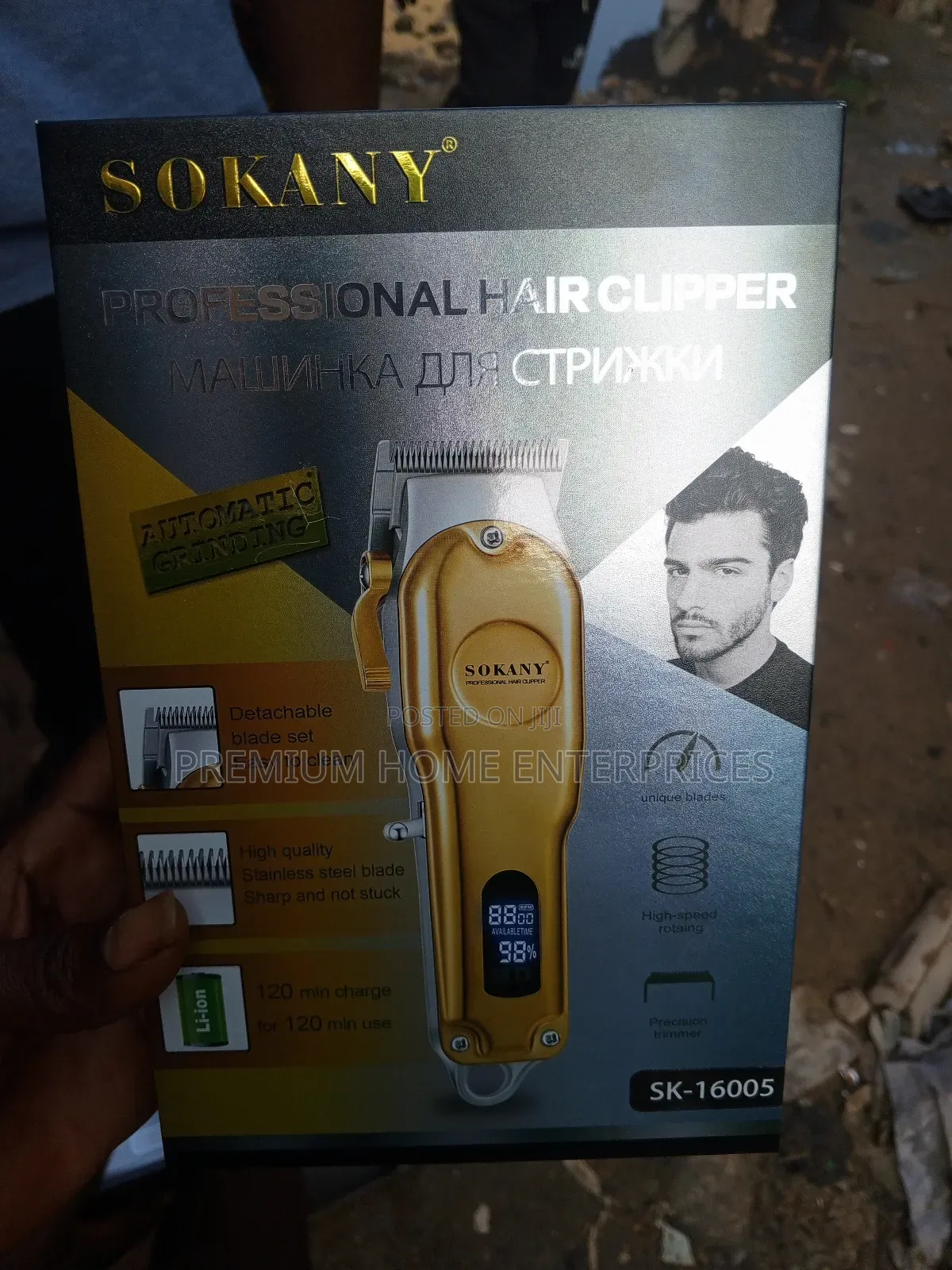 Sokany Rechargeable Professional Clippers Sk-16005