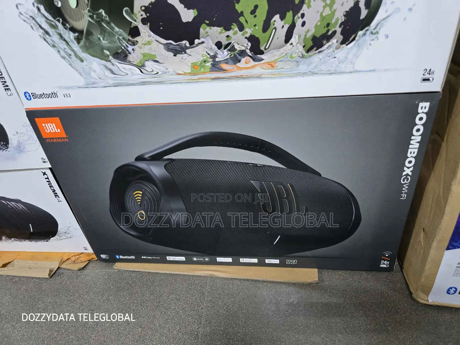 JBL Boombox 3 Wifi Portable Bluetooth Speaker