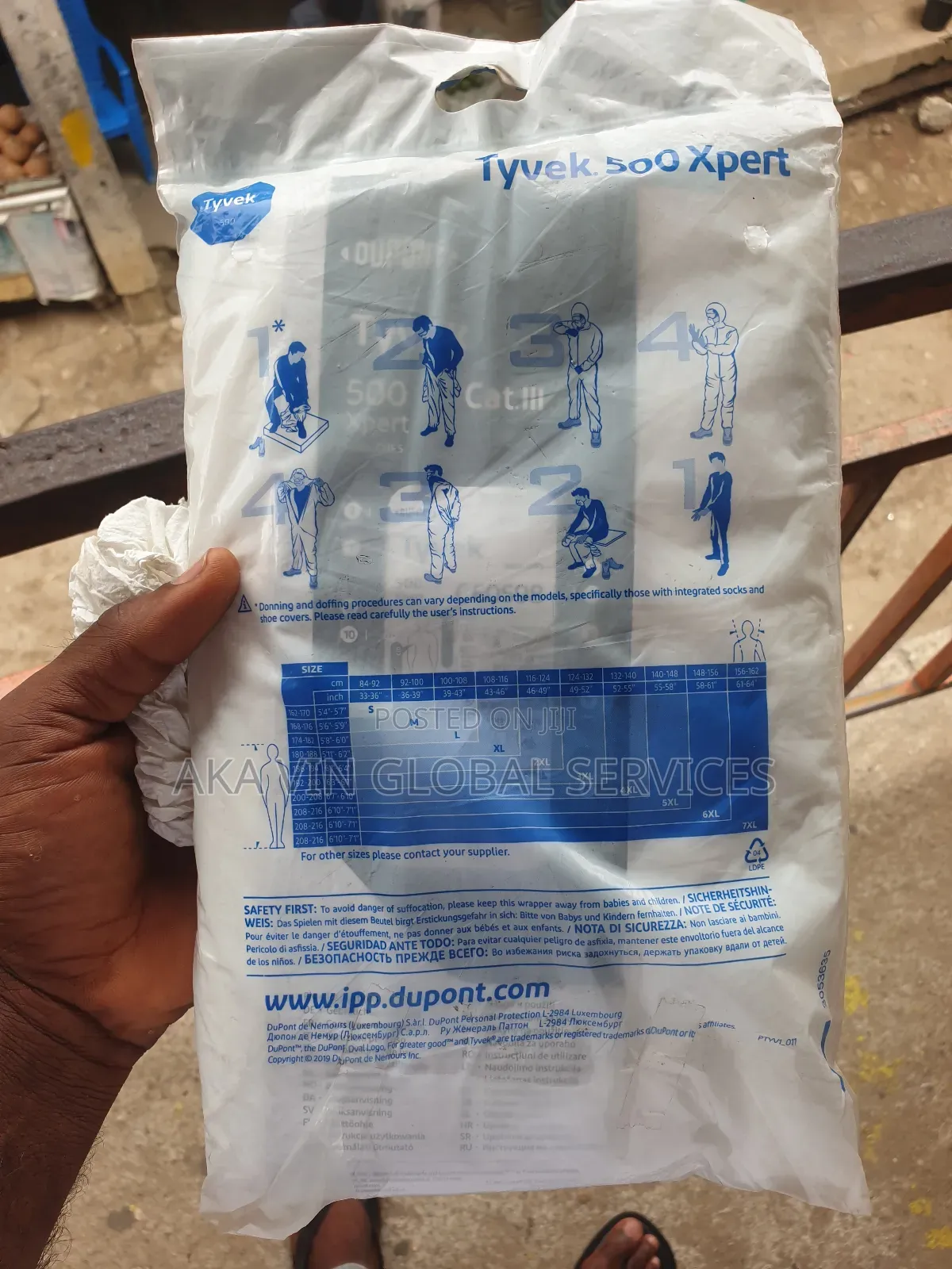 Tyvek 500 Xpert Model Chf5