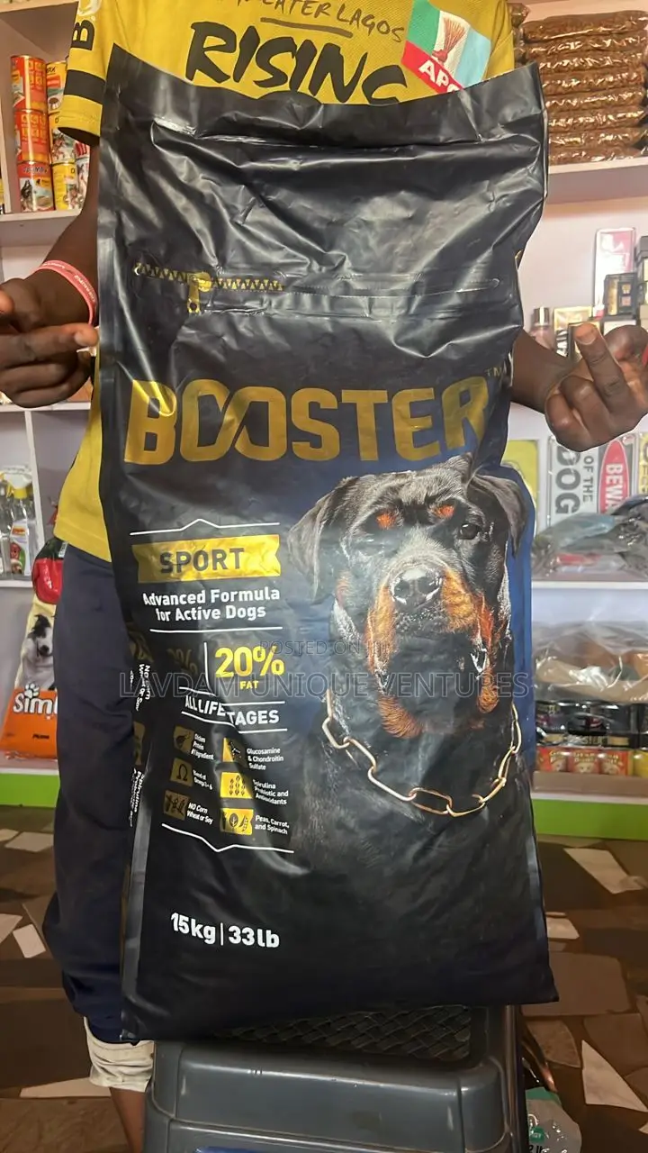 Booster Dog Food Nutrition for Healthy Dogs 15kg Bag All Life Stages
