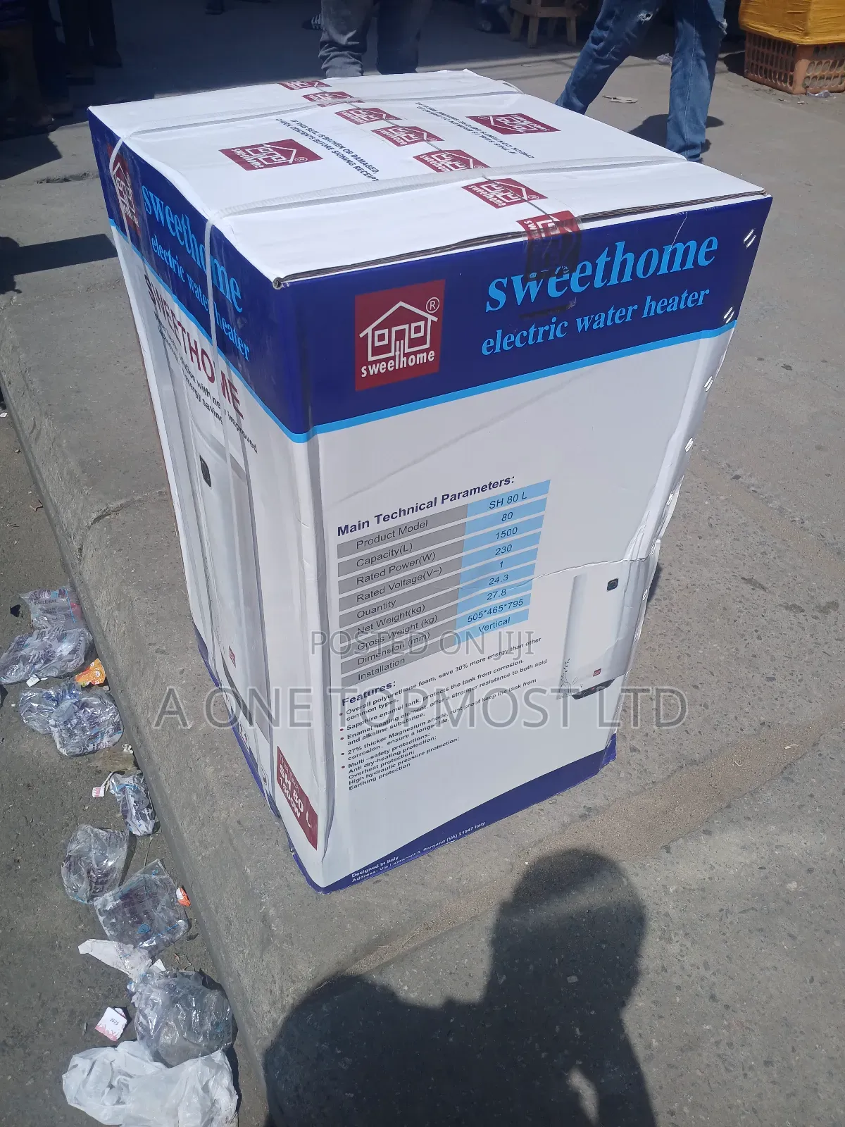 80 Litres Sweet Home Water Heater