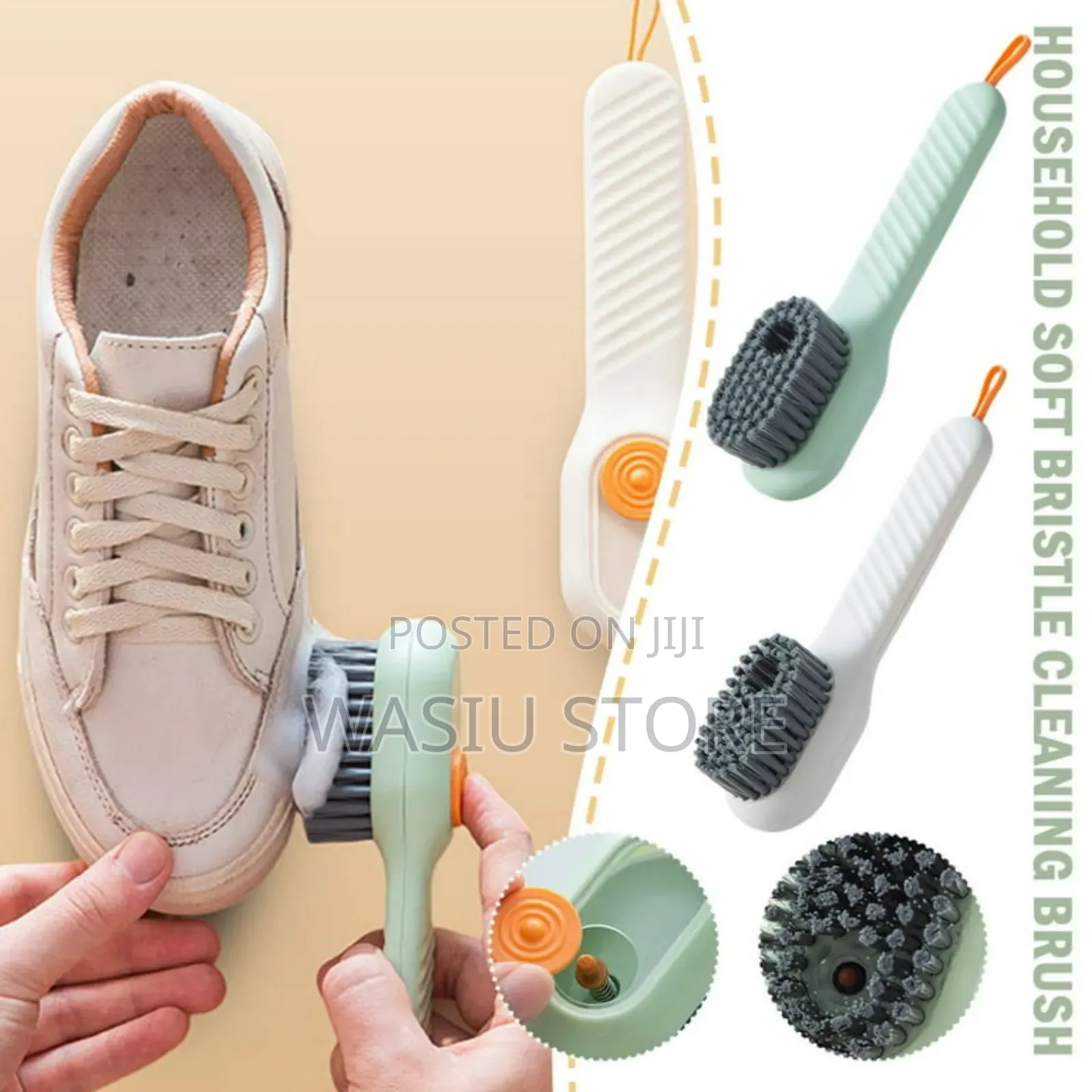 Multifunctional Handheld Shoe Cleaning Brush