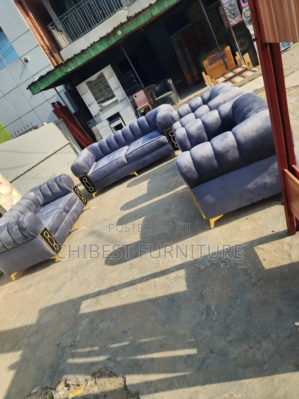 Brand New Set of Fabric Chairs