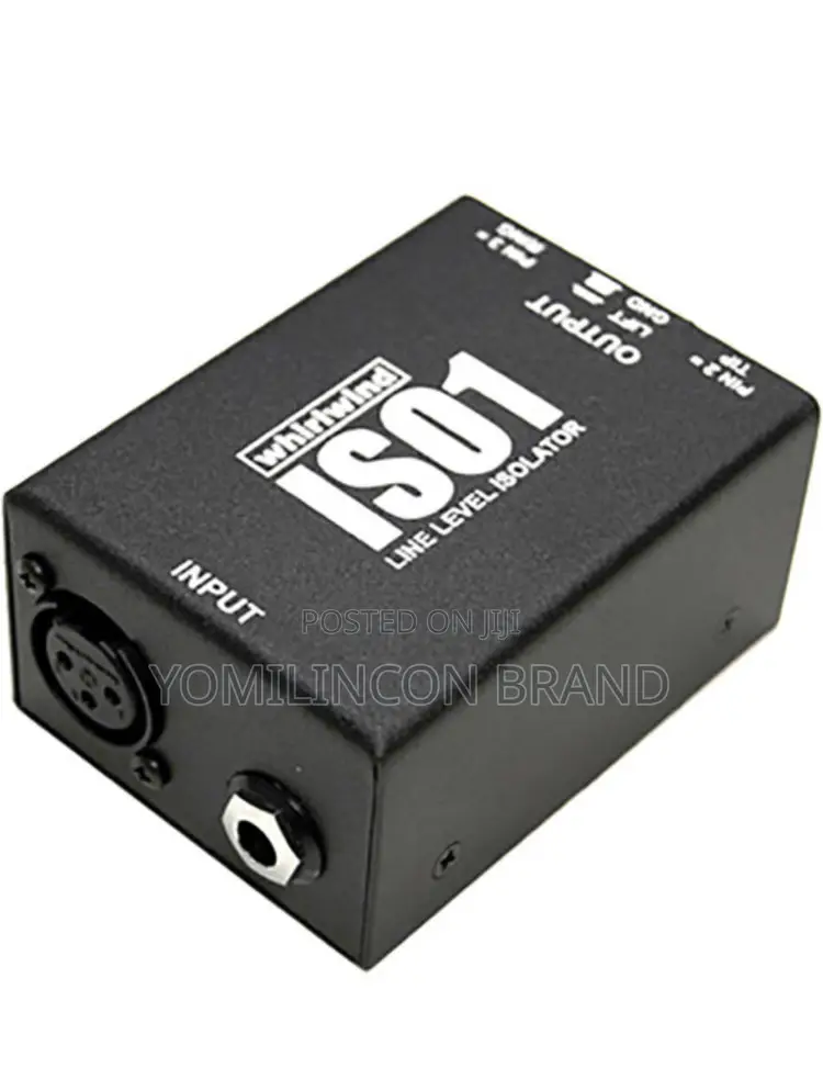 Whirlwind Iso1 Single-Channel Line Level Transformer