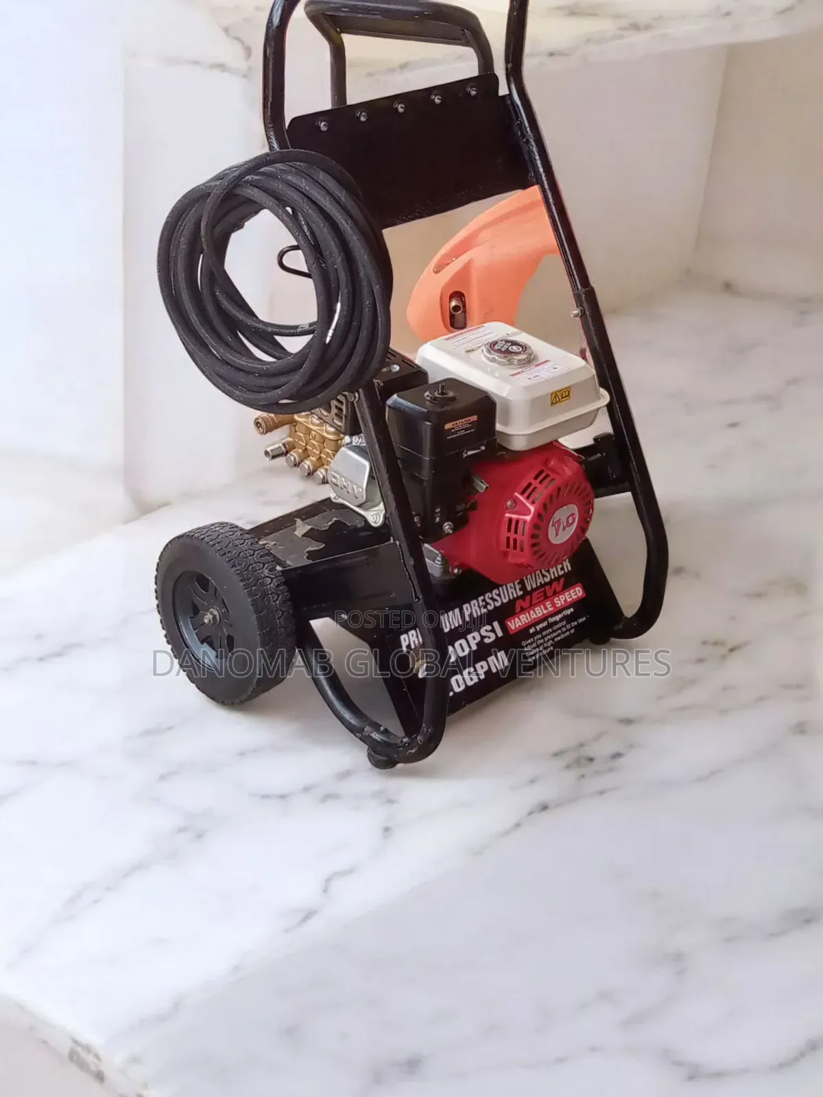 Honda Gasoline Pressure Washer With Triplex Plunger Pump