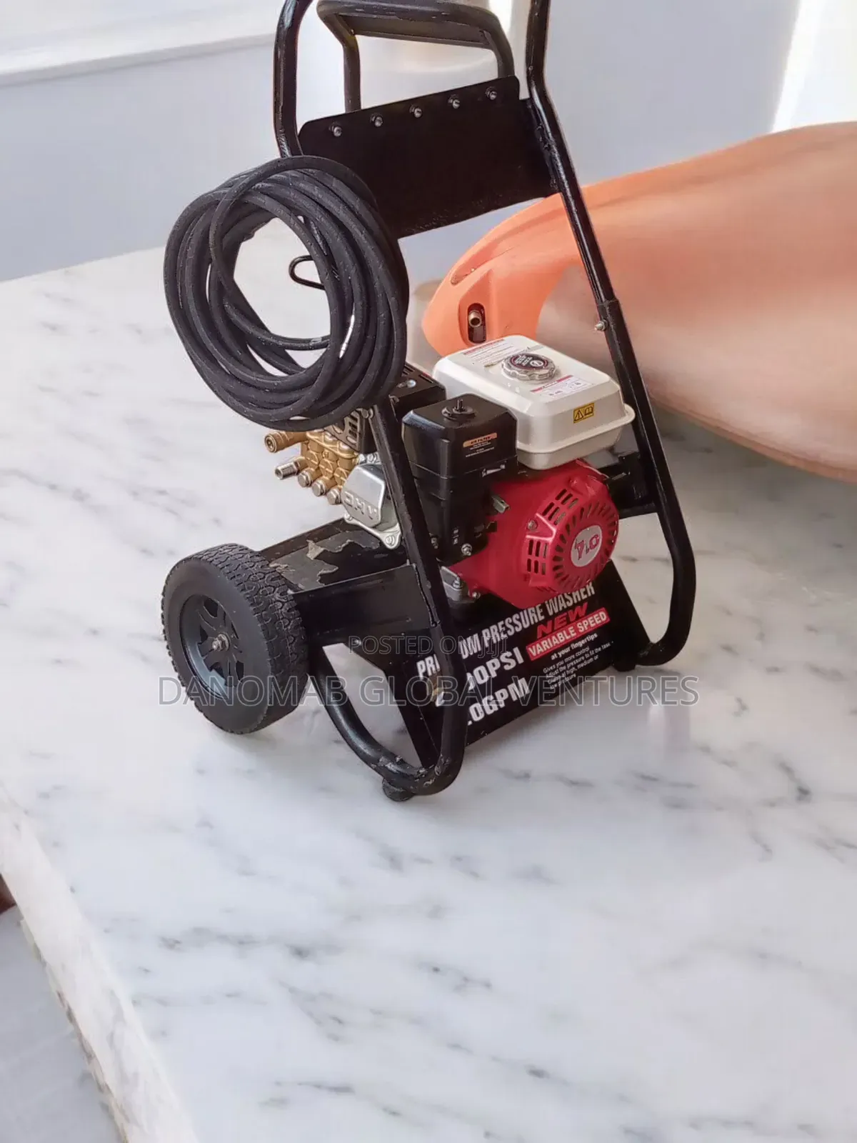 Honda Gasoline Pressure Washer With Triplex Plunger Pump