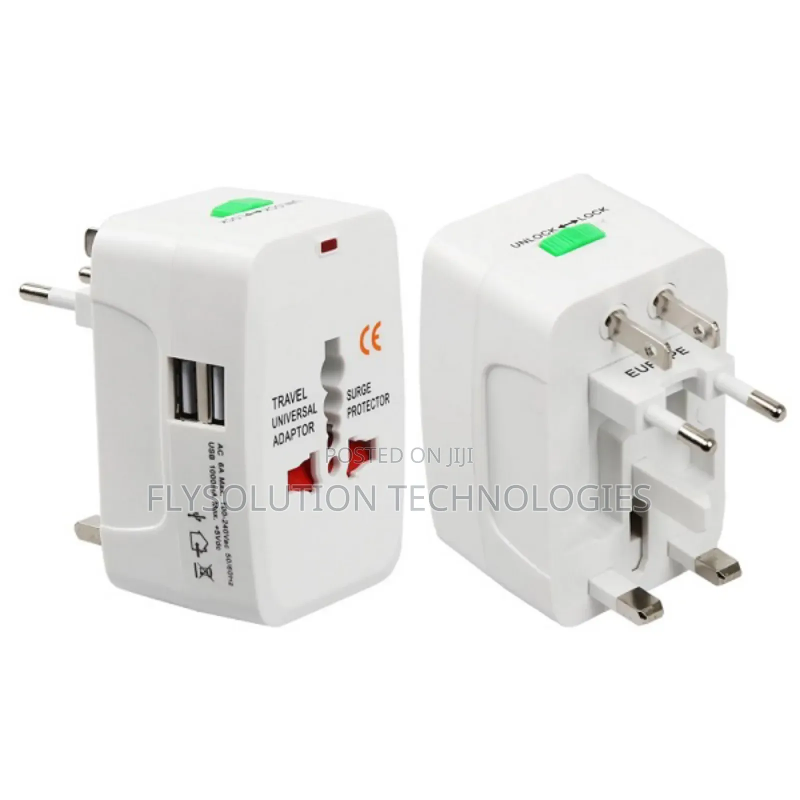 Universal Travel Adapter With Usb Port