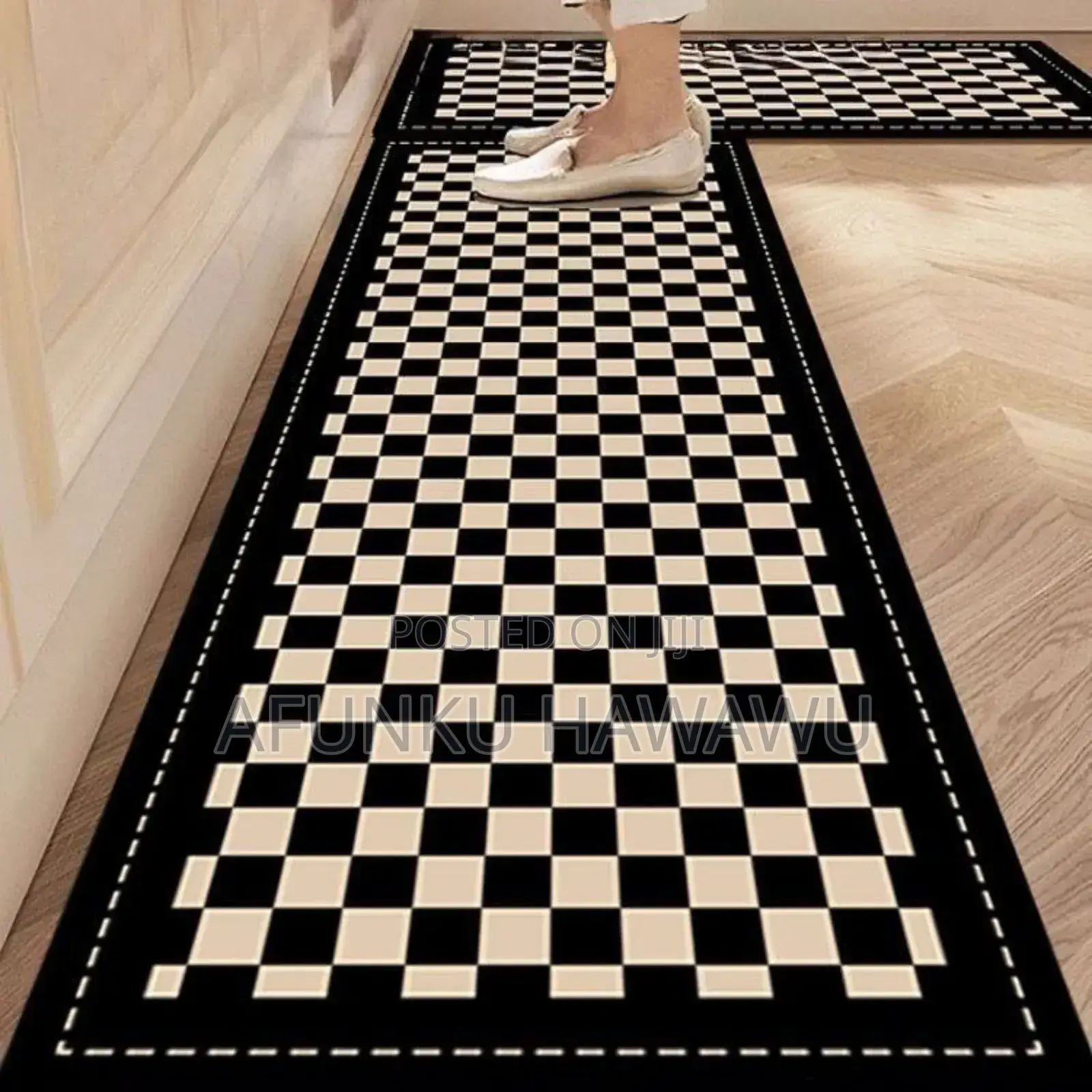 2 in 1 Kitchen Rubber Mat