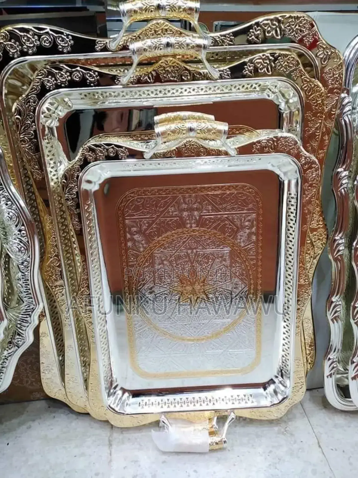 3in1 Light Quality Stainless Tray